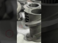 Elemen sekrup ekstruder sekrup kembar siap untuk pengiriman