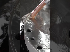 TM223 Tong ekstruder berkerut kembar untuk memproduksi pom