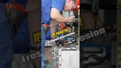 Apa penyebab erosi/korosi dalam tong ekstruder kembar?#twinscrewextruder #machine